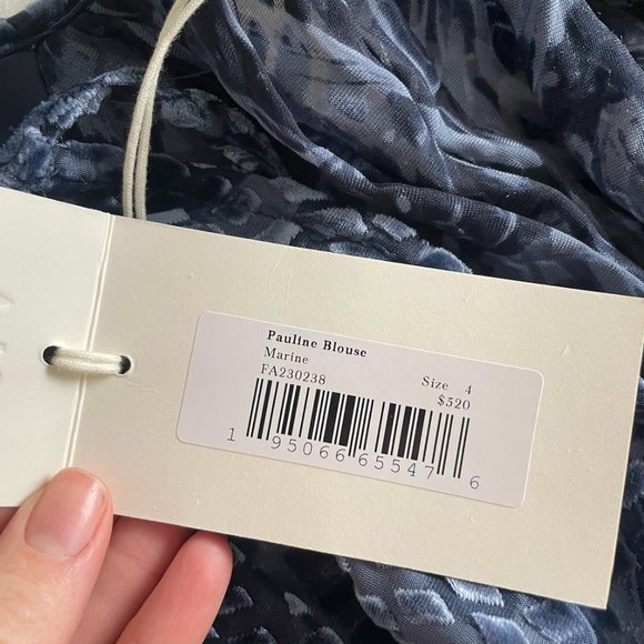 Ulla Johnson Paulina Blouse NWT - Picture 4 of 5